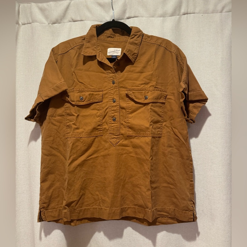 Universal Thread brown buttoned shirt
